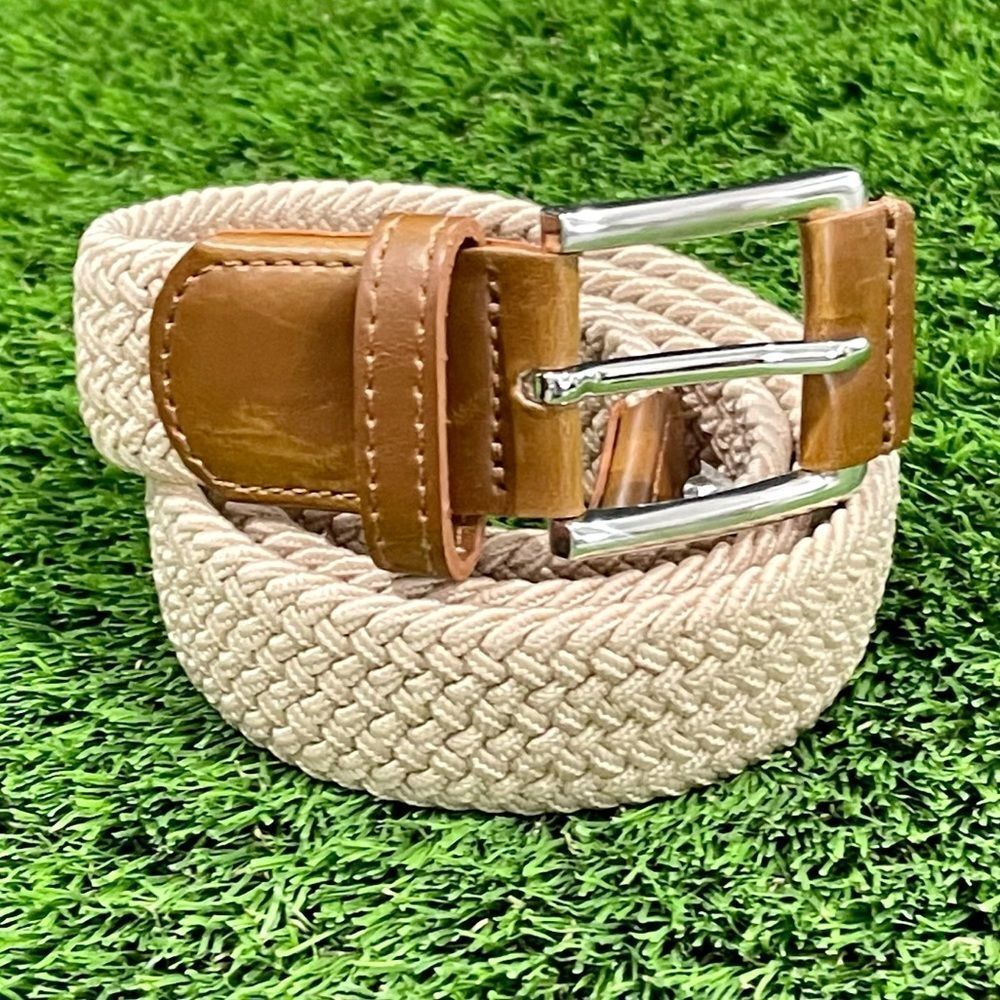 Bullhide Tan Web Belt.